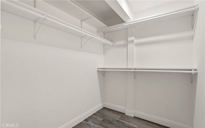 Master Bedroom Walk-in Closet