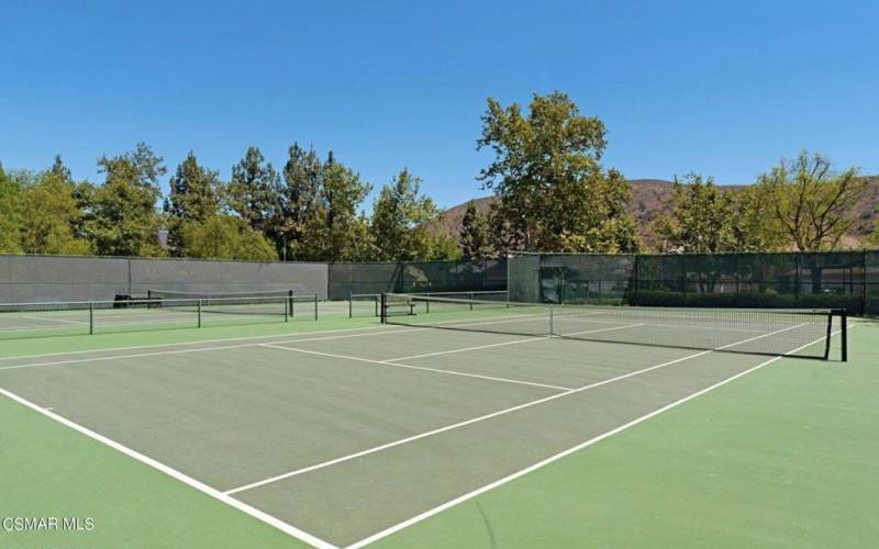 Verdigris Tennis Court