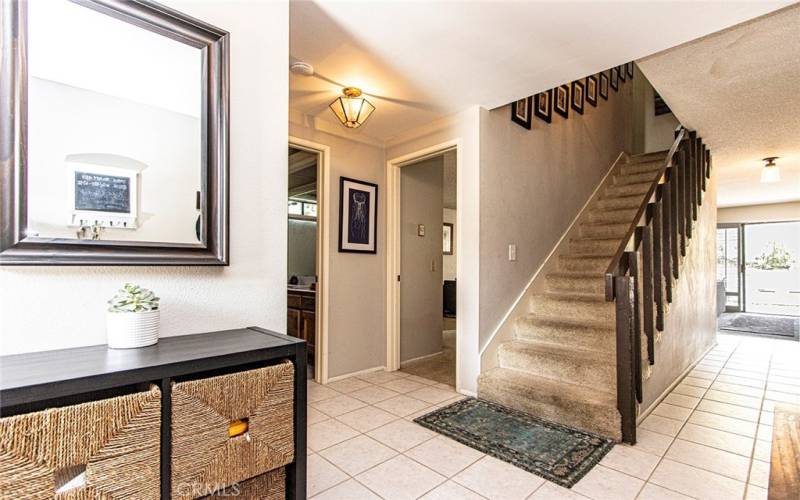 Entryway and Stairs