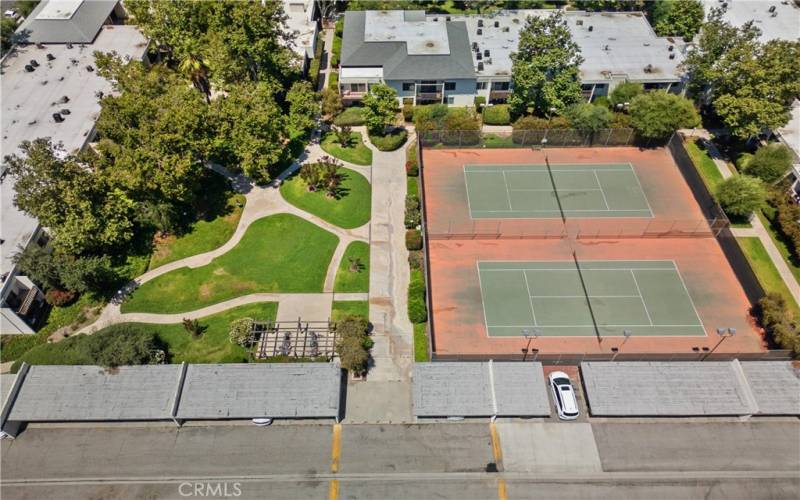Assoc Tennis Courts and Park