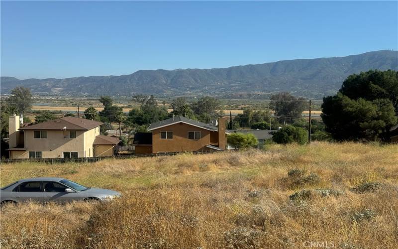 View of lot.  Backs to 749 Mill Sr.