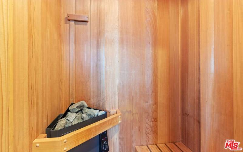 Master Bedroom Dry Sauna