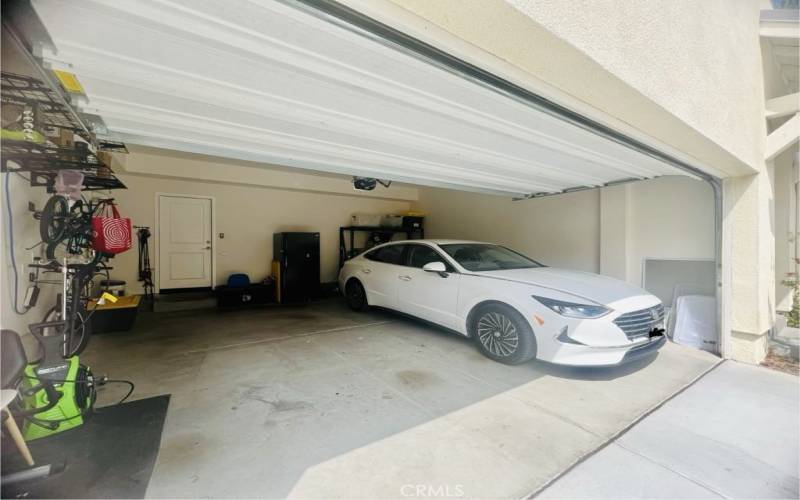 Two car garage