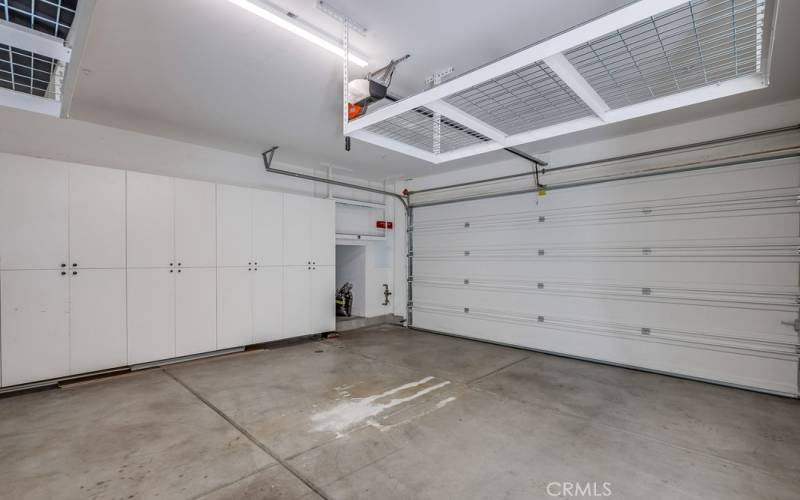 Overhead garage storage