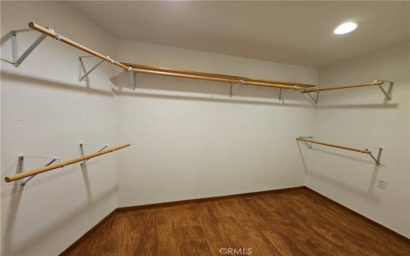 Primary Large Walk in Closet