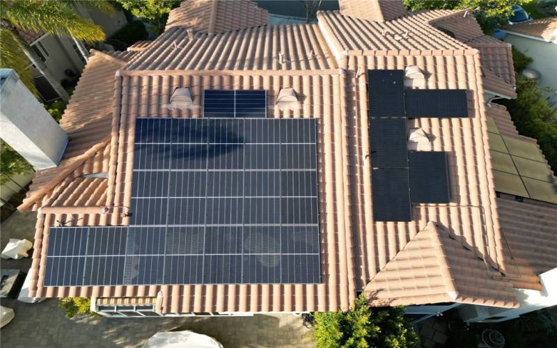 solar panels added