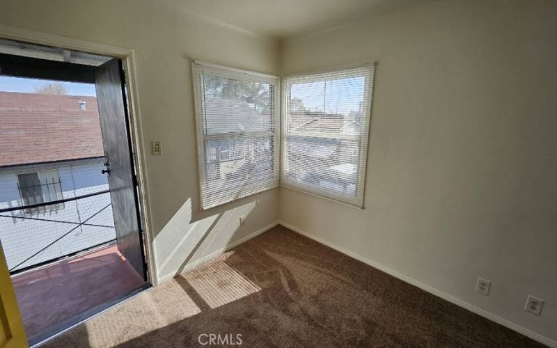 Entry and living room