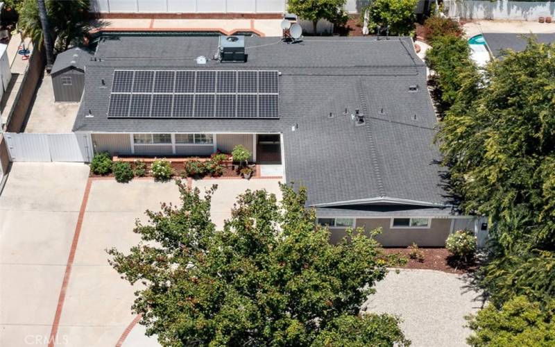Newer Roof & Solar Panels