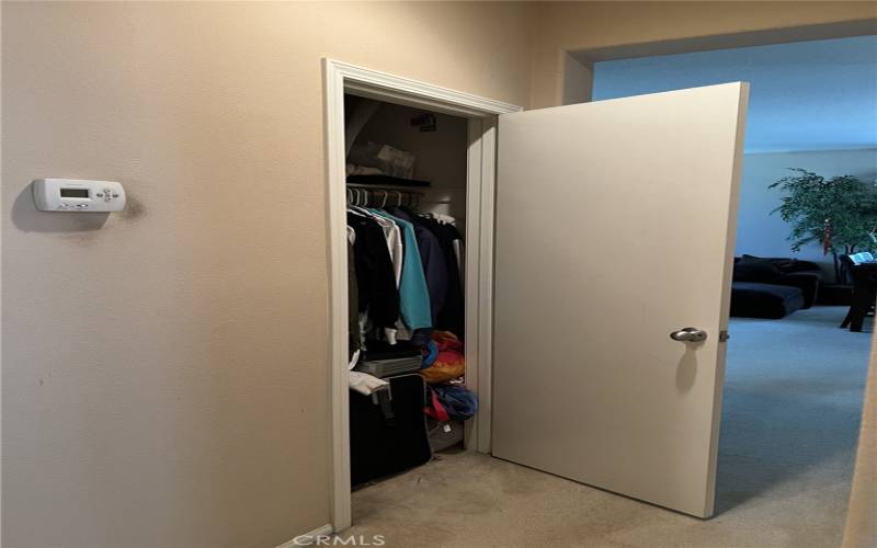 Closet in the Hallway