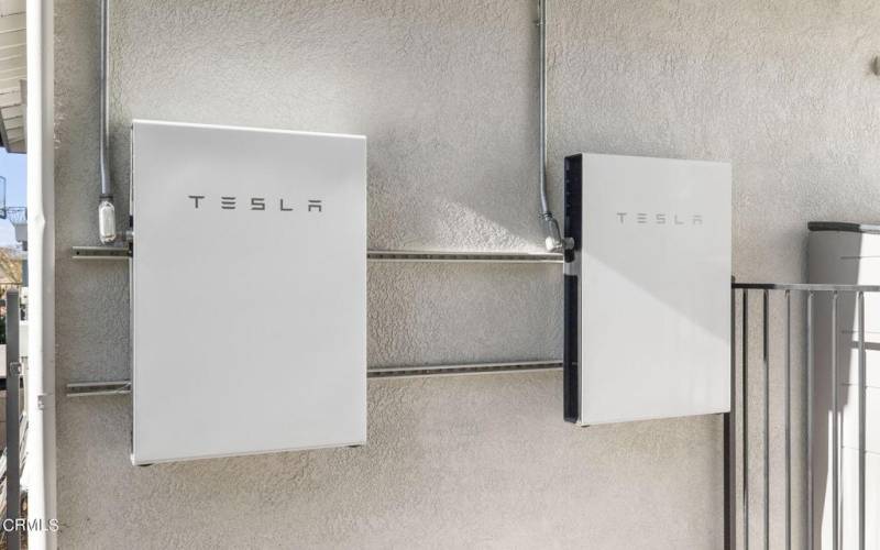 2 Tesla Solar Walls