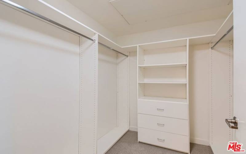 Primary Walk-in Closet