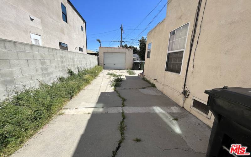 Garage + Extended Driveway