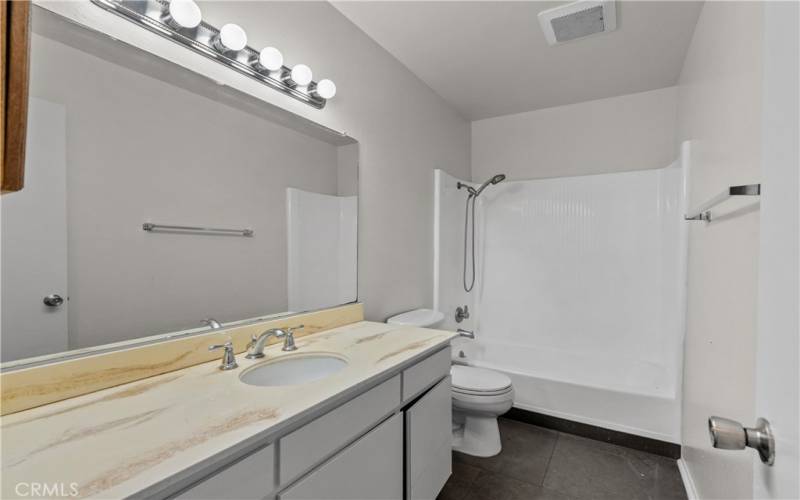 Secondary bathroom