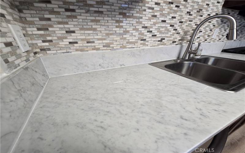 Premium Counters with Carrara Marble