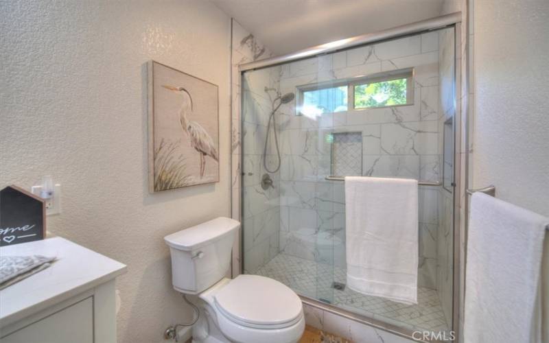 A closer look at that gorgeous shower!