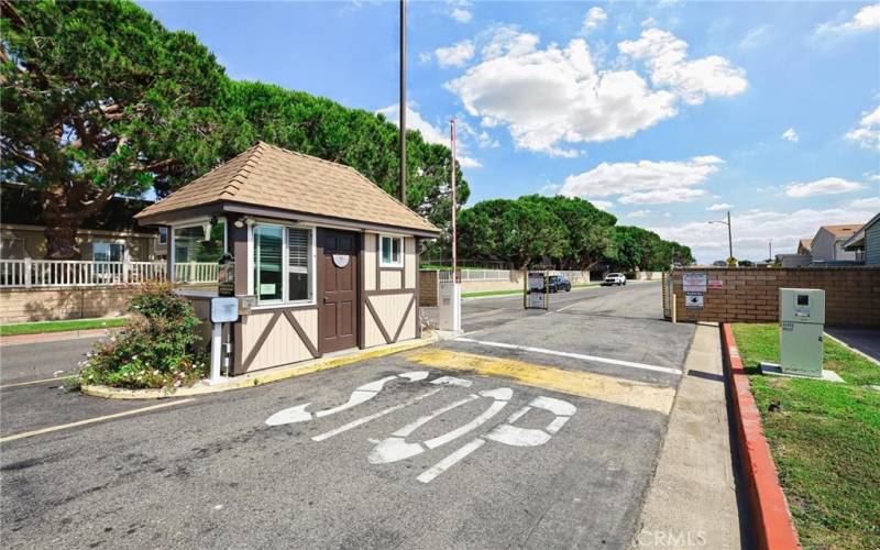 Guard Shack at Park Entrance