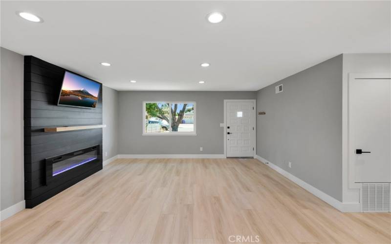 Open Concept Living Room View