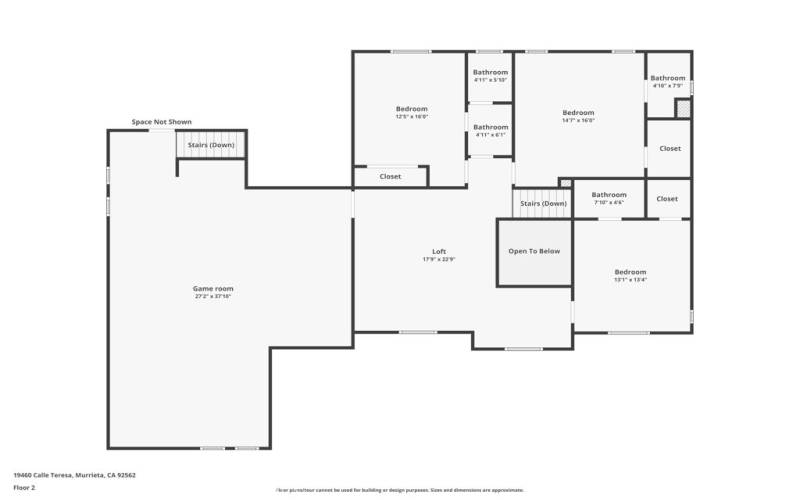 2nd Floor - floorplan