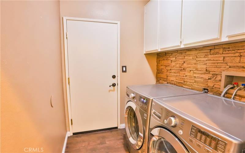 Laundry room downstairs!