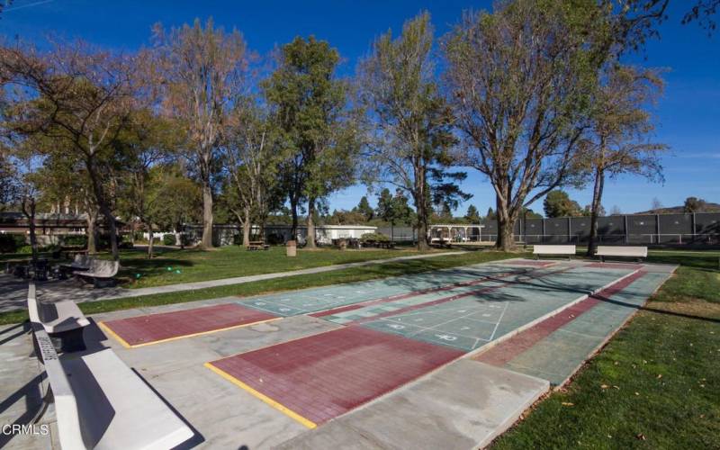 Community Bocce ball court