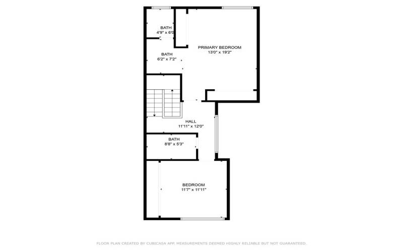 Floor Plan of Upstairs Level