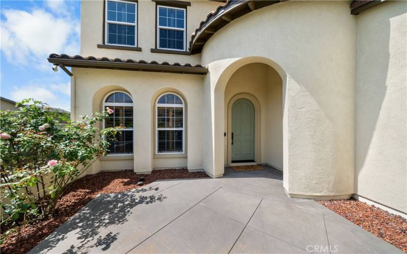 Front Gated Courtyard