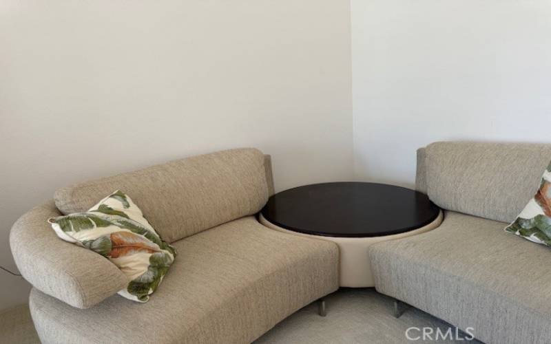 sitting area in master bedroom