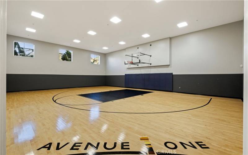 Indoor Basketball court