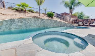 Backyard Pool and Spa