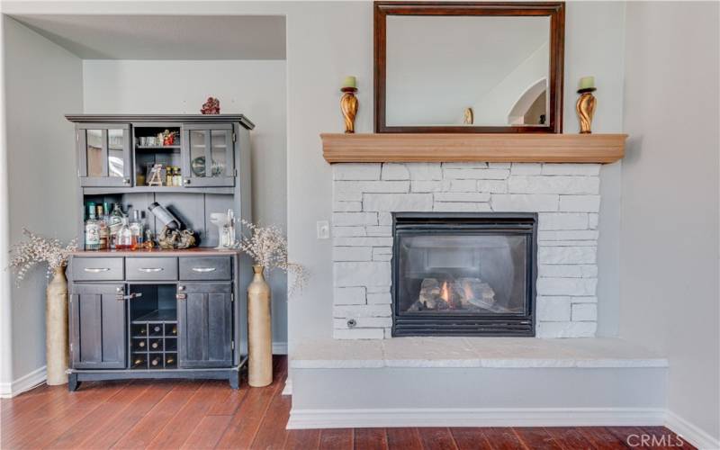 Dining Room Fireplace