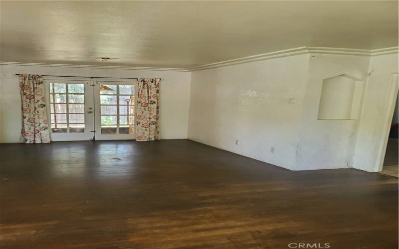 Front house living room and dining area