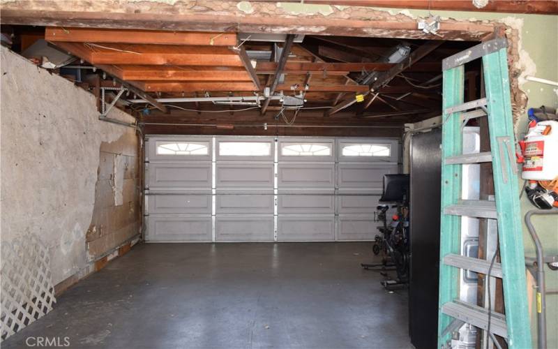 From lot to garage entry