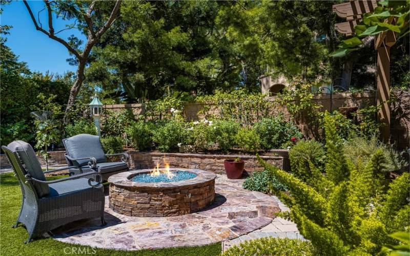 enjoy sunsets around the fire pit