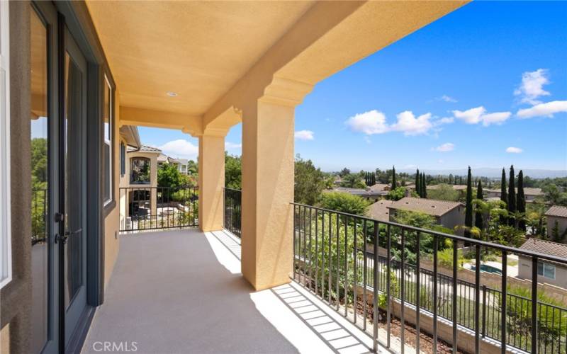 Balcony off Master suite