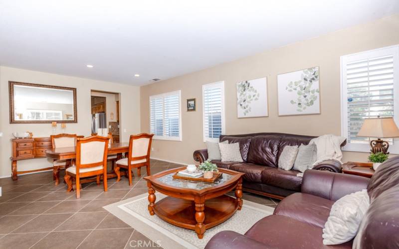 Formal Living and Dining area