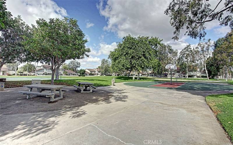 sport courts and picnic areas