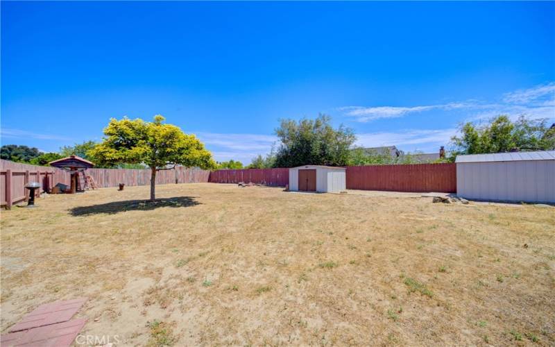 Second backyard area.