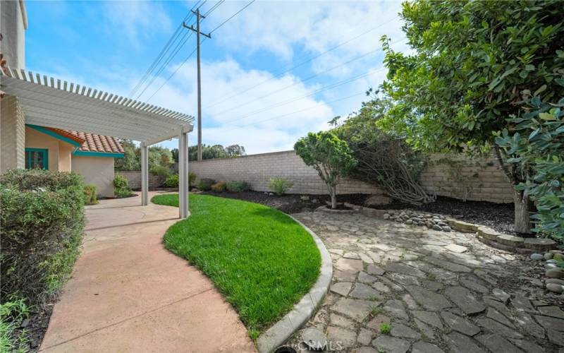 Back Yard & Patio