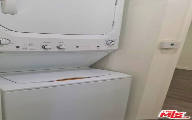 Washer and Dryer inside