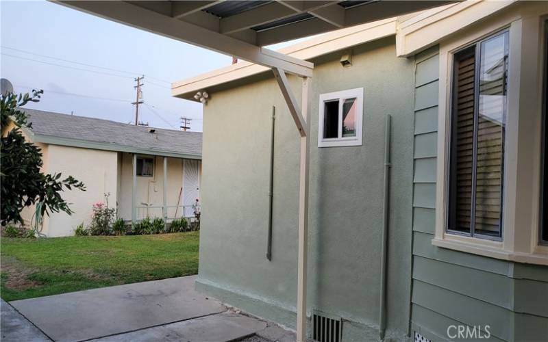 CARPORT & BACK YARD