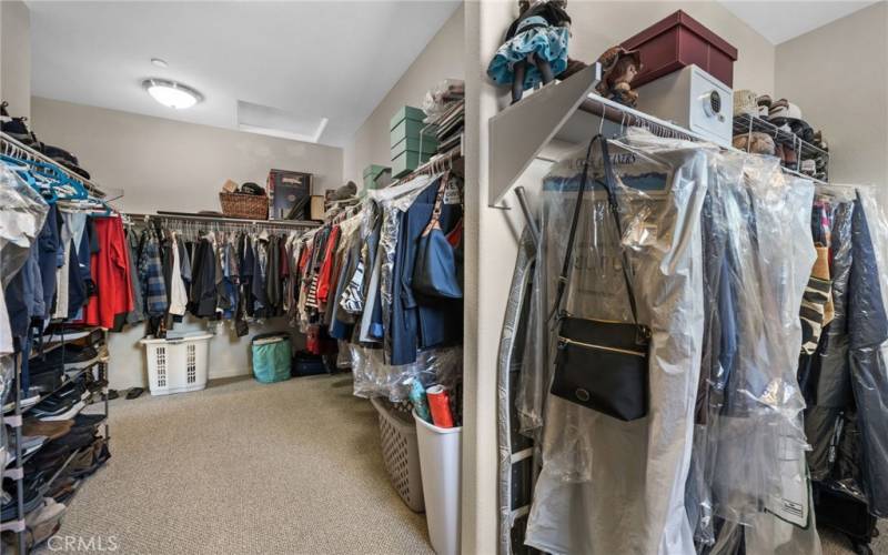 More closet space