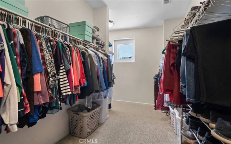 Huge walk-in closet