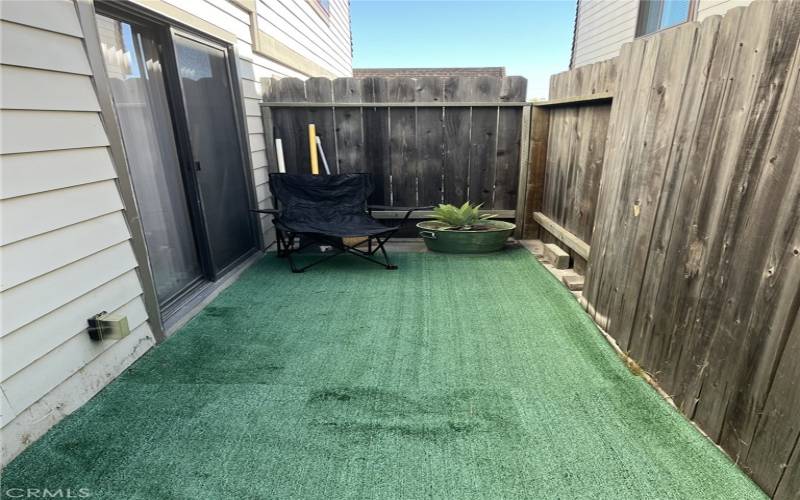 Small patio to bbq