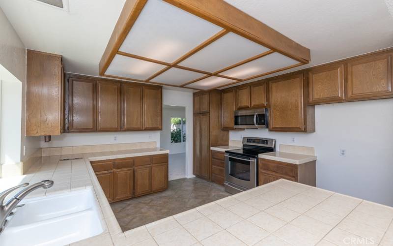 Kitchen With Stainless Appliances