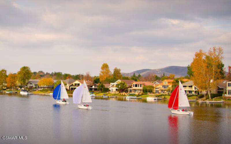 Morning on Westlake Island