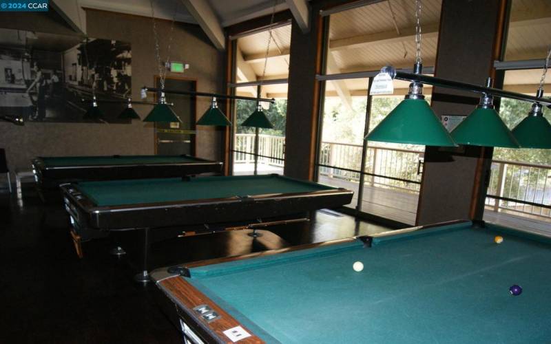 Billiards room