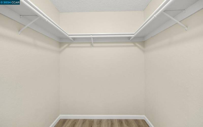 Primary bedroom closet