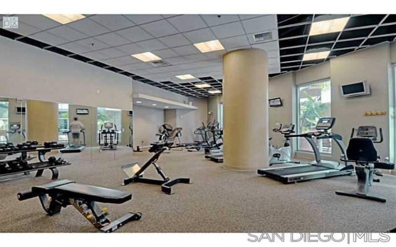 Park Terrace's fitness center built for a great workout!