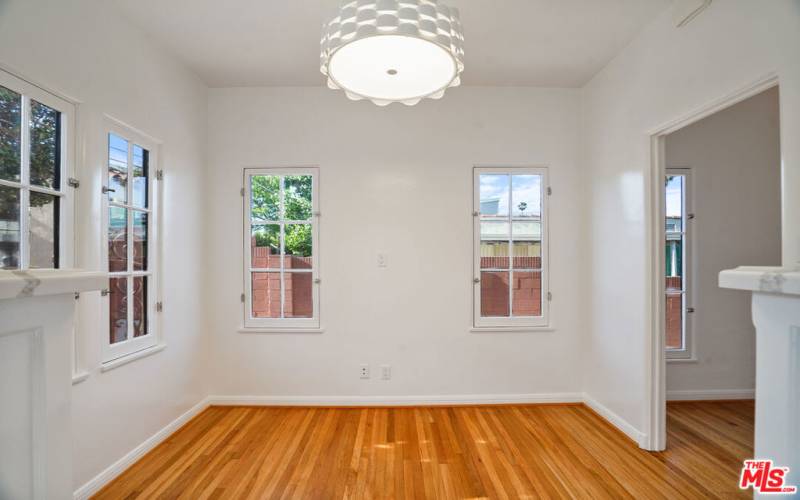 Dining area