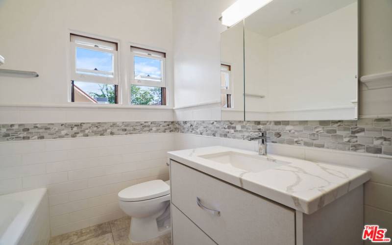 Newly remodeled Bathroom